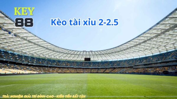 Kèo tài xỉu 2-2.5 là gì?